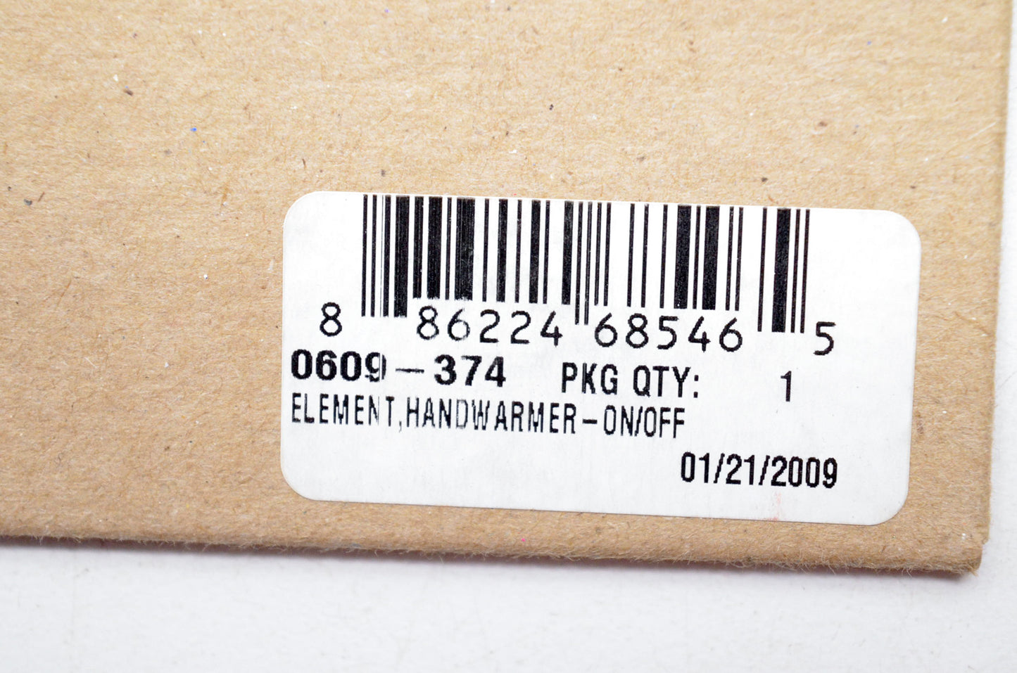 OEM Arctic Cat 0609-374 On/Off Handwarmer Element w/o Cap NOS