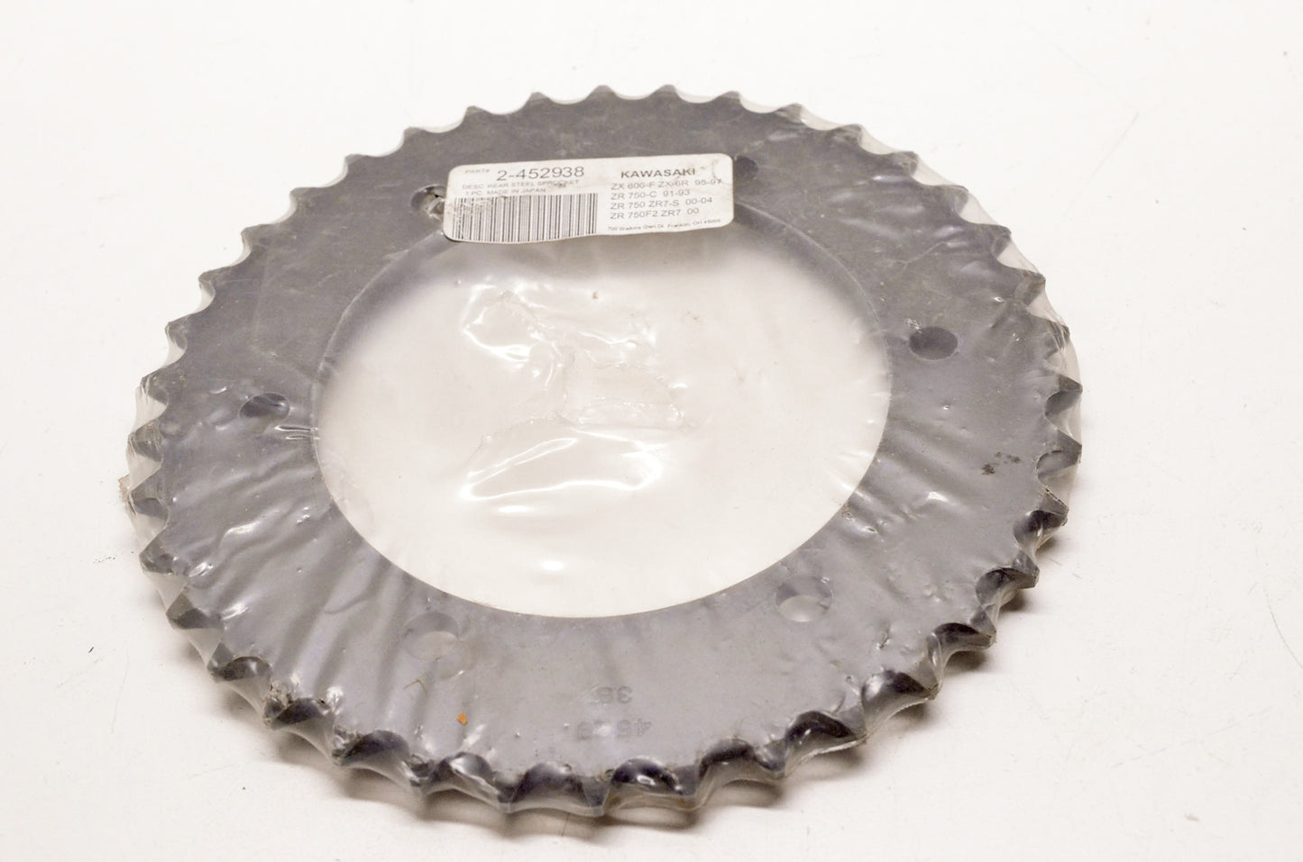SunStar 2-452938 Rear Sprocket 38T NOS