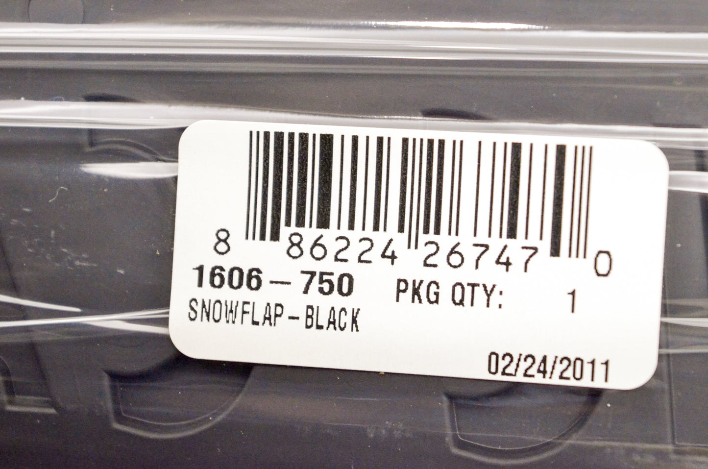 OEM Arctic Cat 1606-750 Black Snowflap NOS