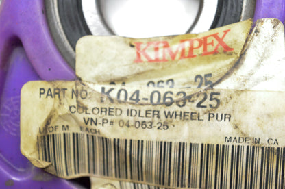 Kimpex 04-063-25 Bogie Idler Wheel Purple NOS