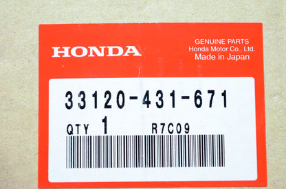 OEM Honda 33120-431-671 Headlight NOS