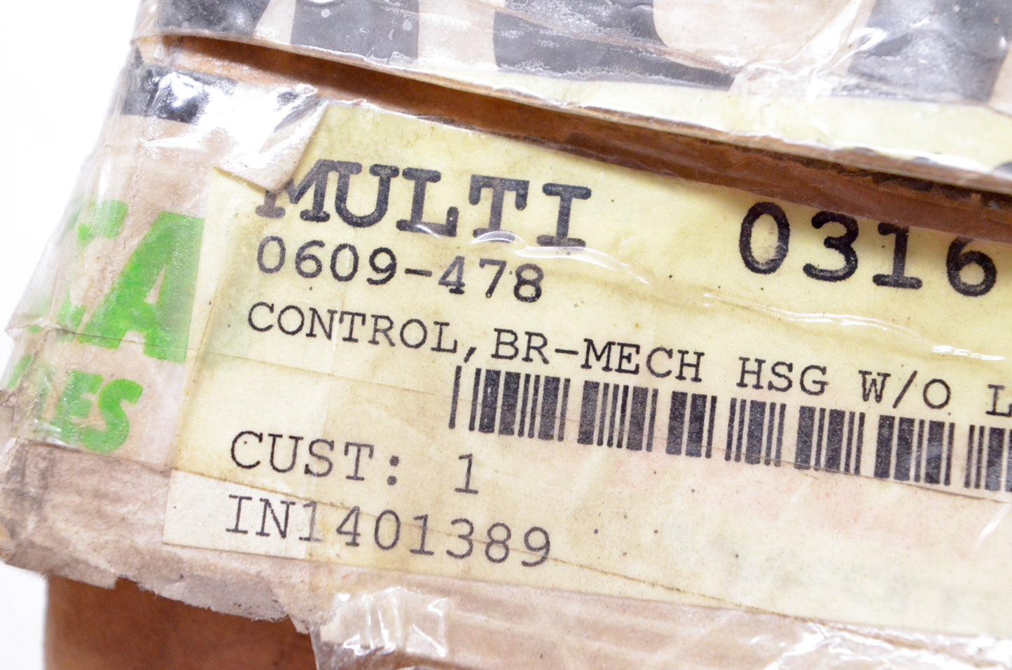 OEM Arctic Cat 0609-478 ON/OFF Brake Switch Housing NOS