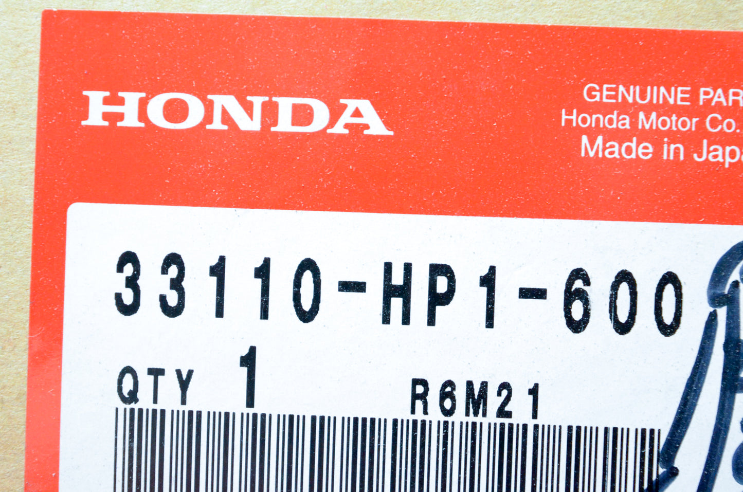 OEM Honda 33110-HP1-600 Front Headlight Assembly NOS