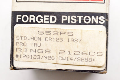 Wiseco 553PS, 2126CS STD Forged Piston Kit NOS