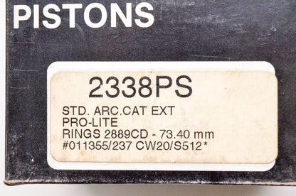 Wiseco 2338PS, 2889CD 73.40mm Piston Kit NOS