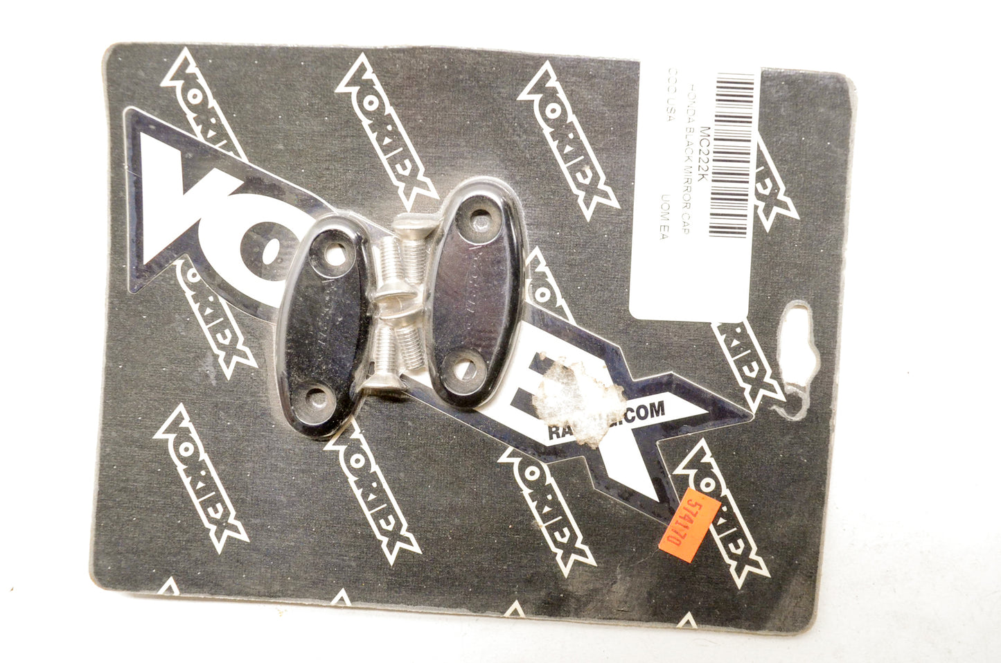 Vortex MC222K, 574170 Black Mirror Cap Kit NOS