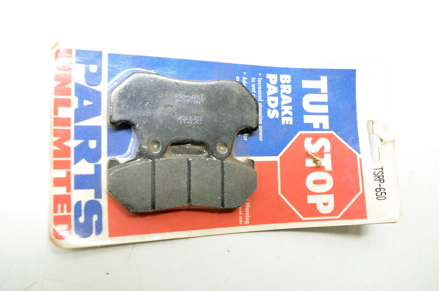 PartsUnlimited TSRP-650 Tuf Stop Brake Pad Kit NOS