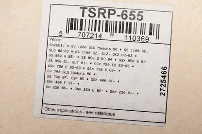 PartsUnlimited TSRP-655 Tuf Stop Brake Pad Kit NOS