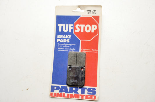PartsUnlimited TSRP-670 Tuf Stop Brake Pad Kit NOS