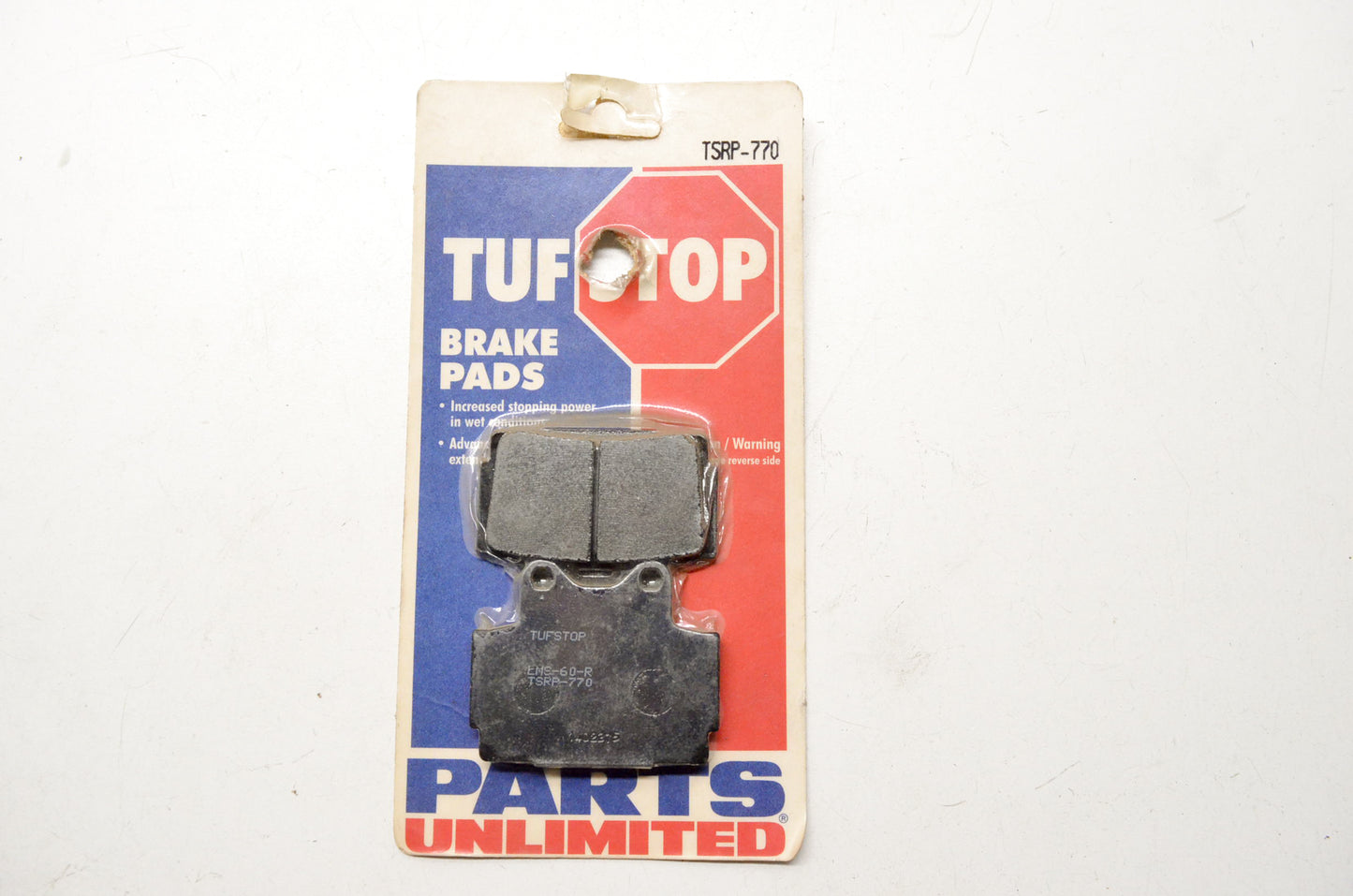 PartsUnlimited TSRP-770 Tuf Stop Brake Pad Kit NOS