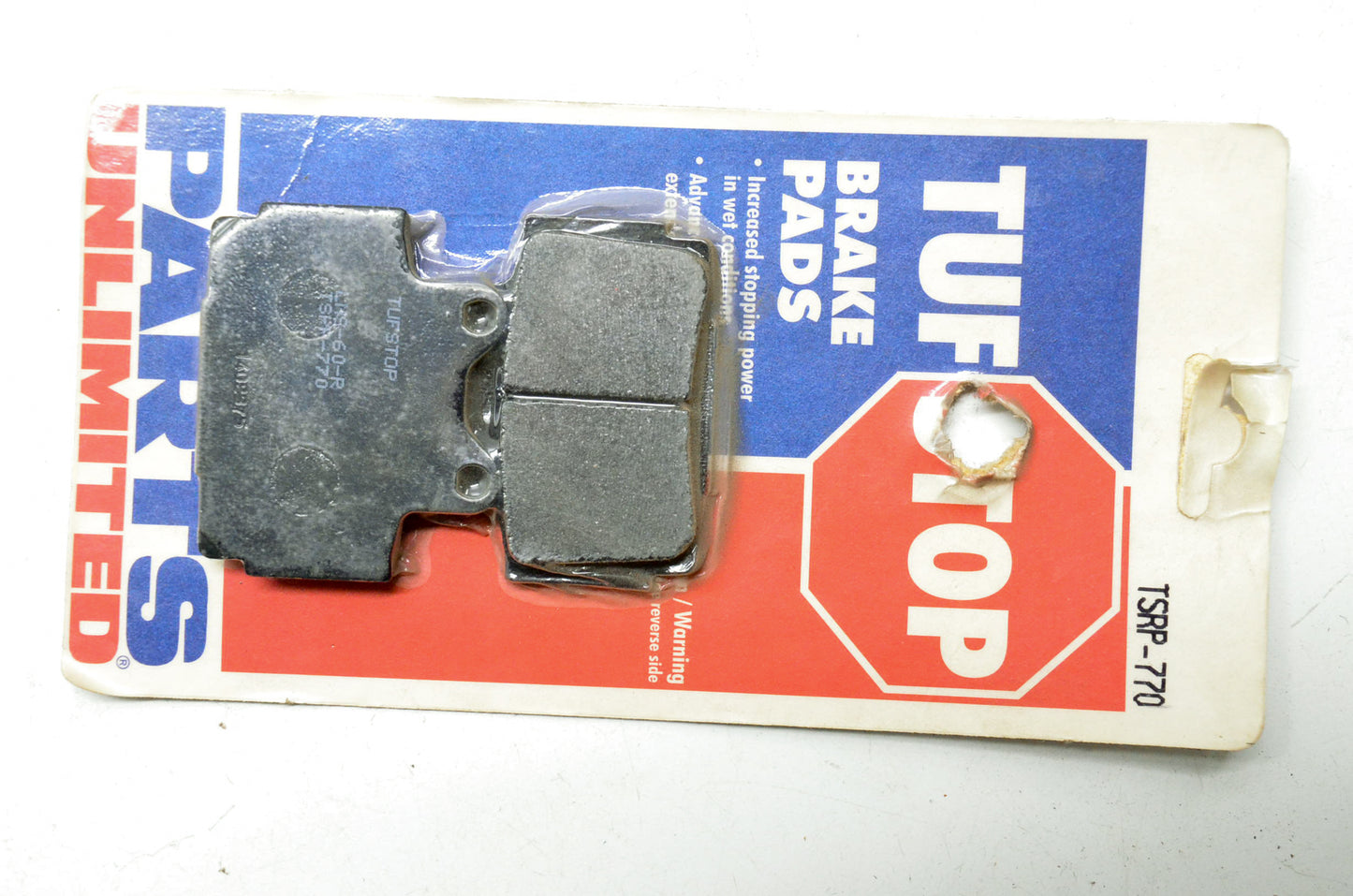 PartsUnlimited TSRP-770 Tuf Stop Brake Pad Kit NOS