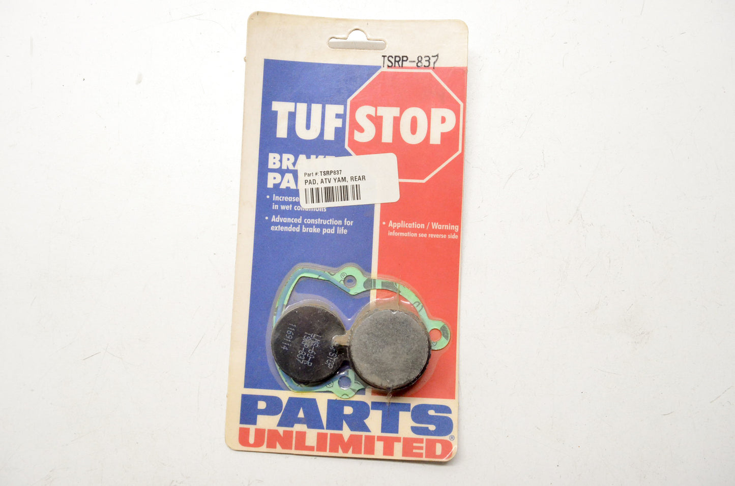 PartsUnlimited TRSP-837, SBS 637 RQ Tuf Stop Brake Pad Kit NOS