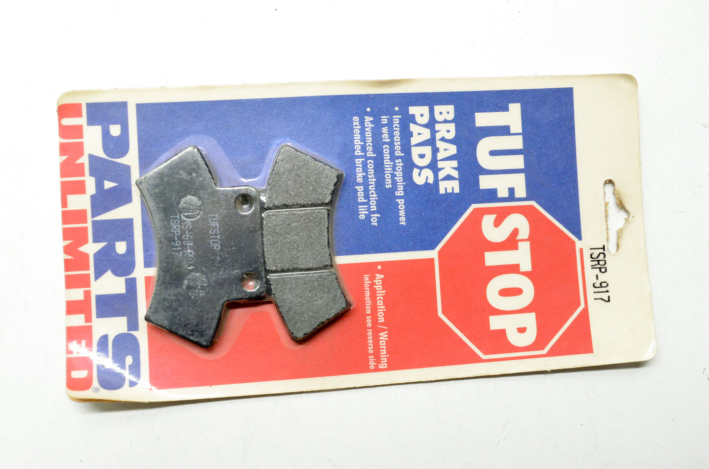 PartsUnlimited TSRP-917 Tuf Stop Brake Pad Kit NOS