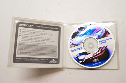 OEM Arctic Cat 2257-492 2000-2006 ATV Labor Codes CD-ROM