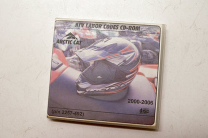 OEM Arctic Cat 2257-492 2000-2006 ATV Labor Codes CD-ROM