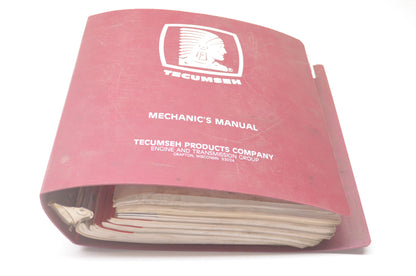Tecumseh D135115 Mechanics Manual