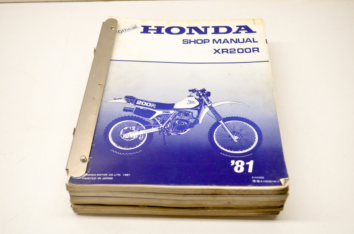 OEM Honda 61KA200 Service Manual