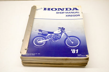 OEM Honda 61KA200 Service Manual