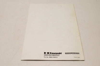 OEM Kawasaki 99924-2049-01 Service Manual