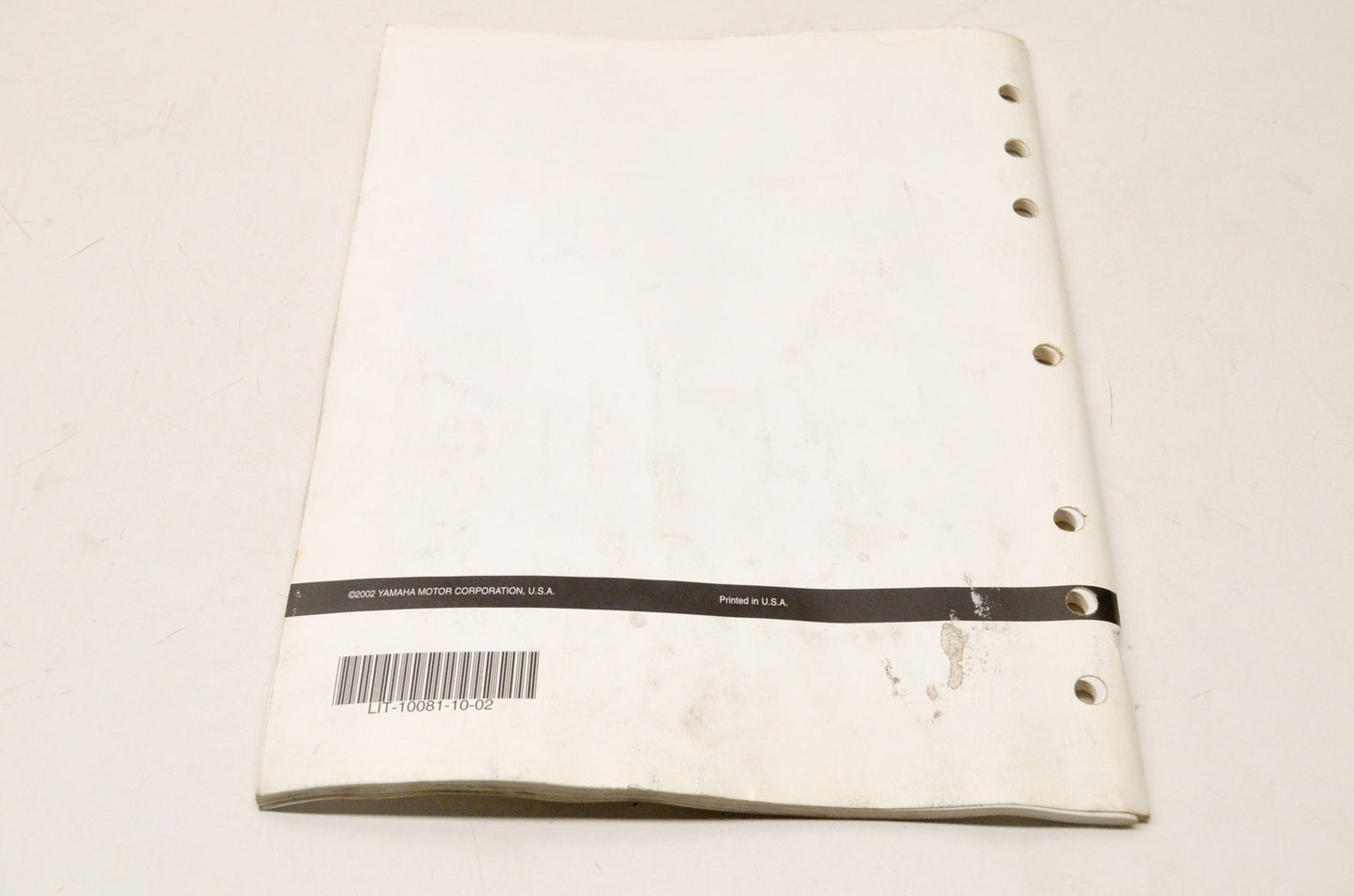 OEM Yamaha LIT-10081-10-02 Parts Catalog