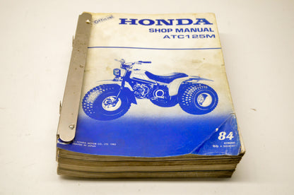 OEM Honda 6196800 Service Manual