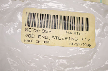 OEM Arctic Cat 0673-932 Tie Rod End 1/4-28 NOS