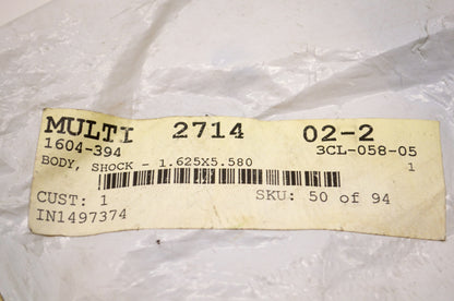 OEM Arctic Cat 1604-394 Body, Shock 1.625x5.580 NOS