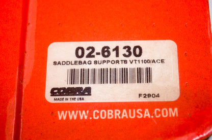 Cobra 02-6130 Saddlebag Support Brackets NOS