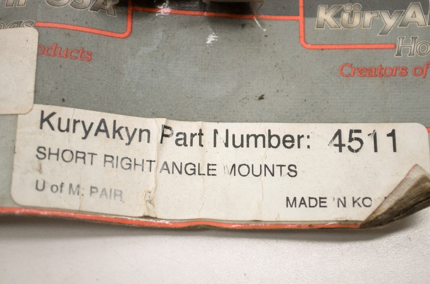 Kuryakyn 4511 Right Angle Mount NOS