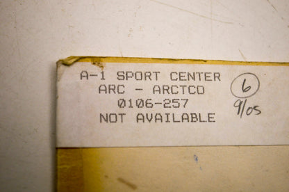 OEM Arctic Cat 0106-257 Decal NOS