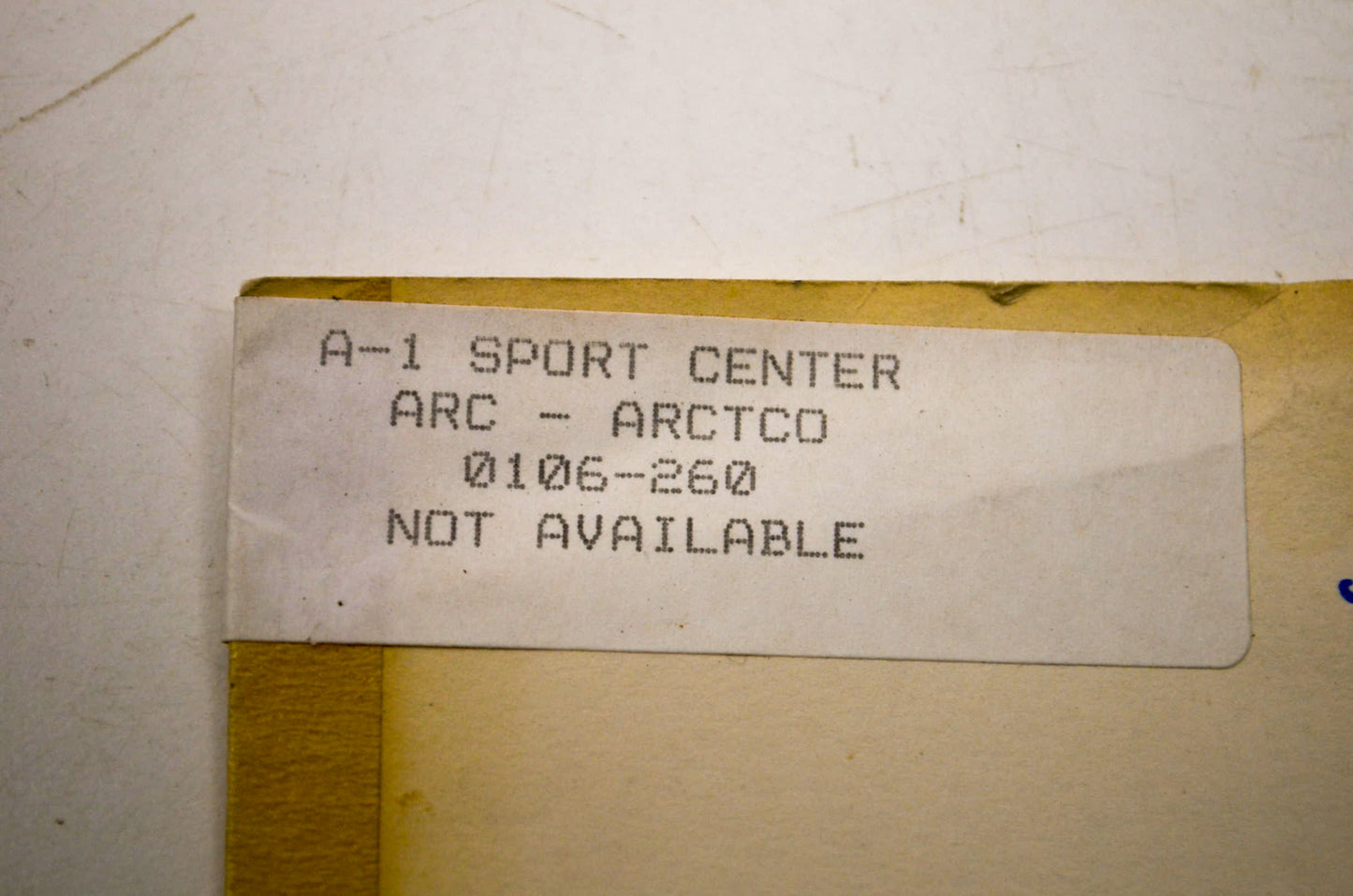 OEM Arctic Cat 0106-260 Decal NOS