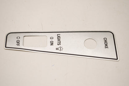 OEM Arctic Cat 0211-175 Dash Decal NOS