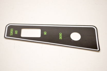 OEM Arctic Cat 0211-127 Dash Decal NOS