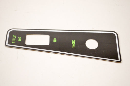 OEM Arctic Cat 0211-127 Dash Decal NOS