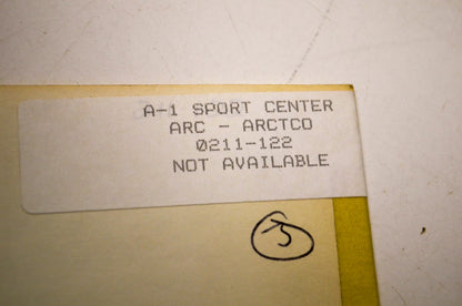 OEM Arctic Cat 0211-122 Decal NOS