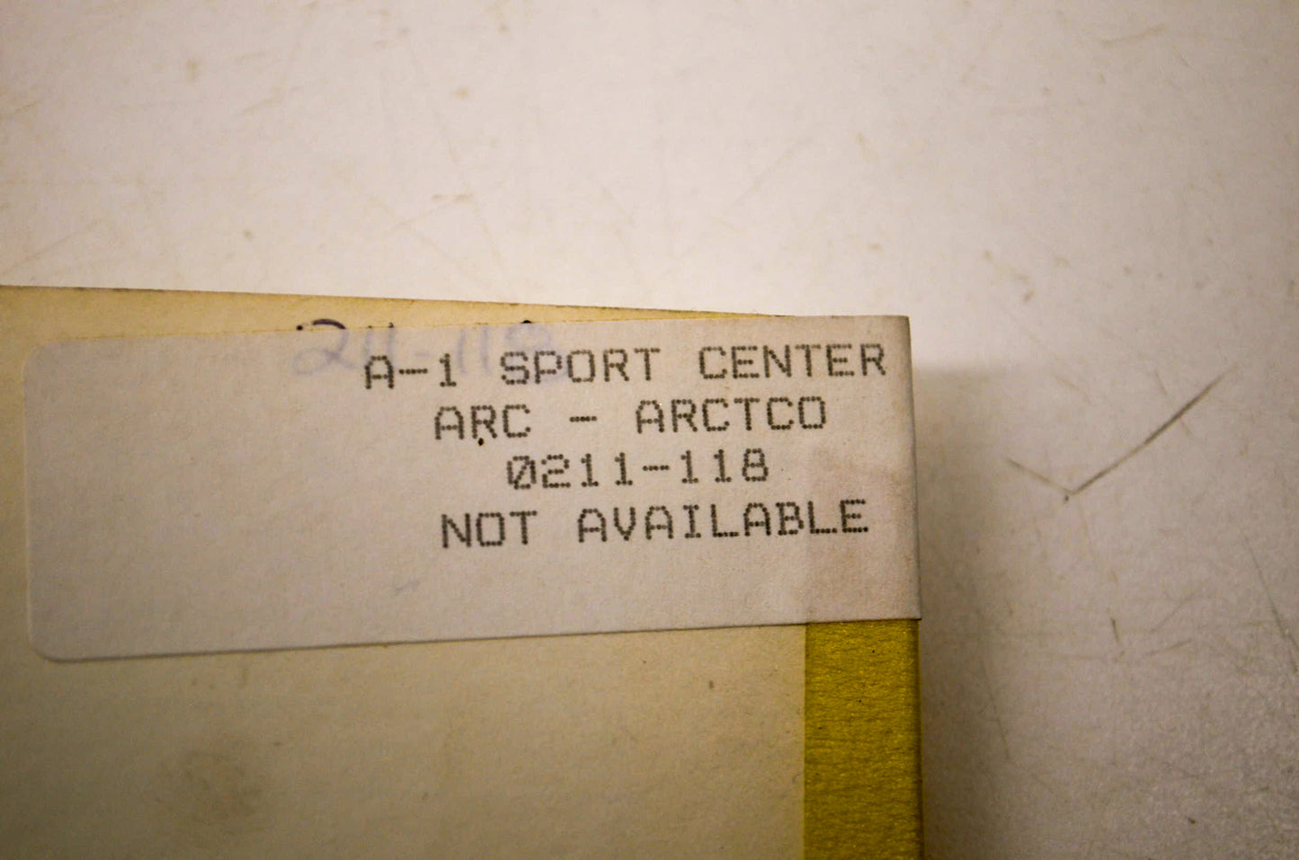OEM Arctic Cat 0211-118 Warning Decal NOS