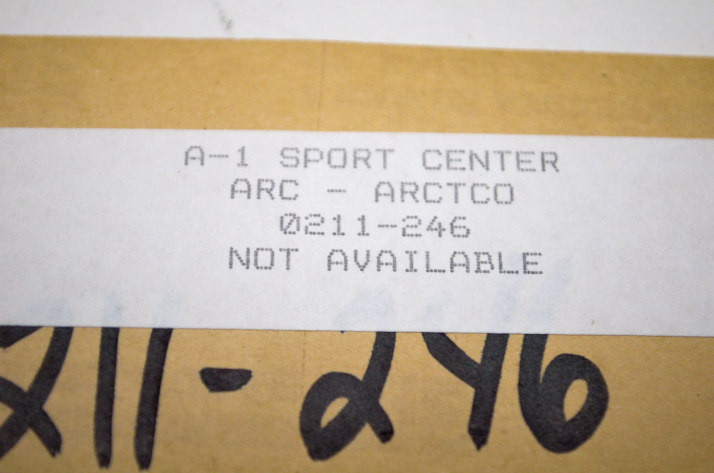 OEM Arctic Cat 0211-246 Decal NOS