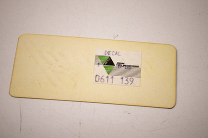 OEM Arctic Cat 0611-139 Decal NOS
