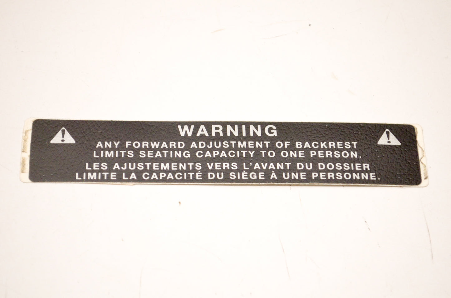 OEM Arctic Cat 1611-202 Warning Decal NOS