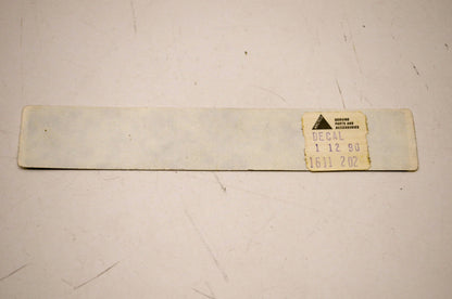 OEM Arctic Cat 1611-202 Warning Decal NOS