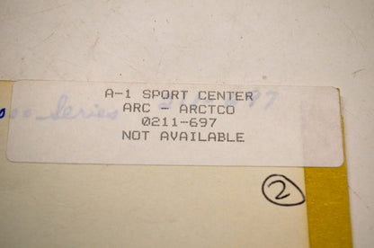 OEM Arctic Cat 0211-697 Decal NOS