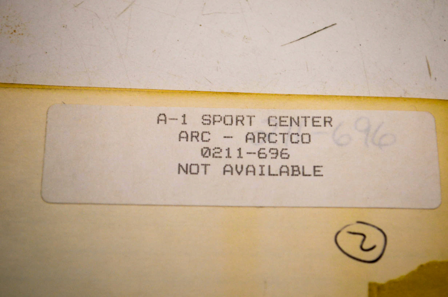 OEM Arctic Cat 0211-696 Decal NOS