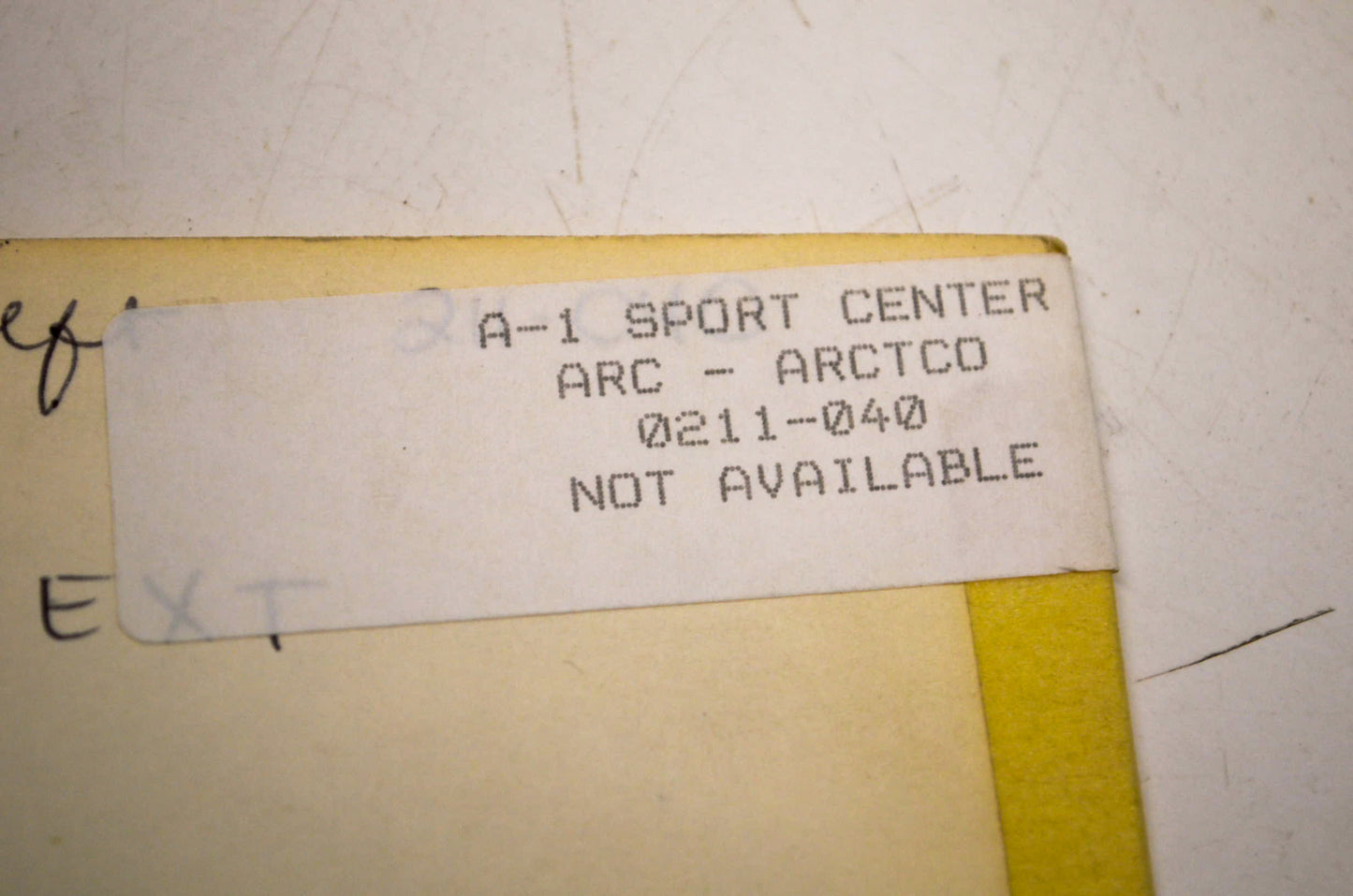 OEM Arctic Cat 0211-040 Decal NOS