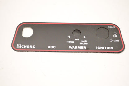 OEM Arctic Cat 1611-432 Console Plate NOS