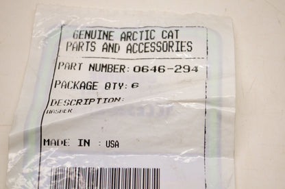 OEM Arctic Cat 0646-294 Washer NOS