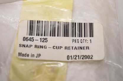 OEM Arctic Cat 0645-125 Snap Ring NOS