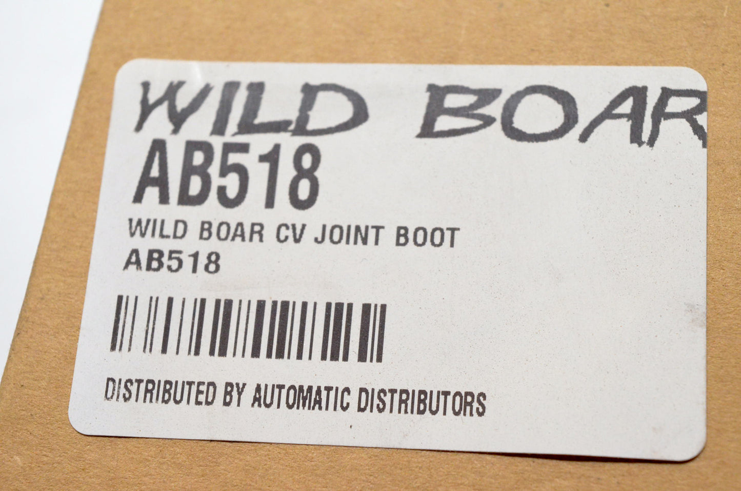 Moto-Master AB518 Wildboar CV Joint Boot Kit NOS