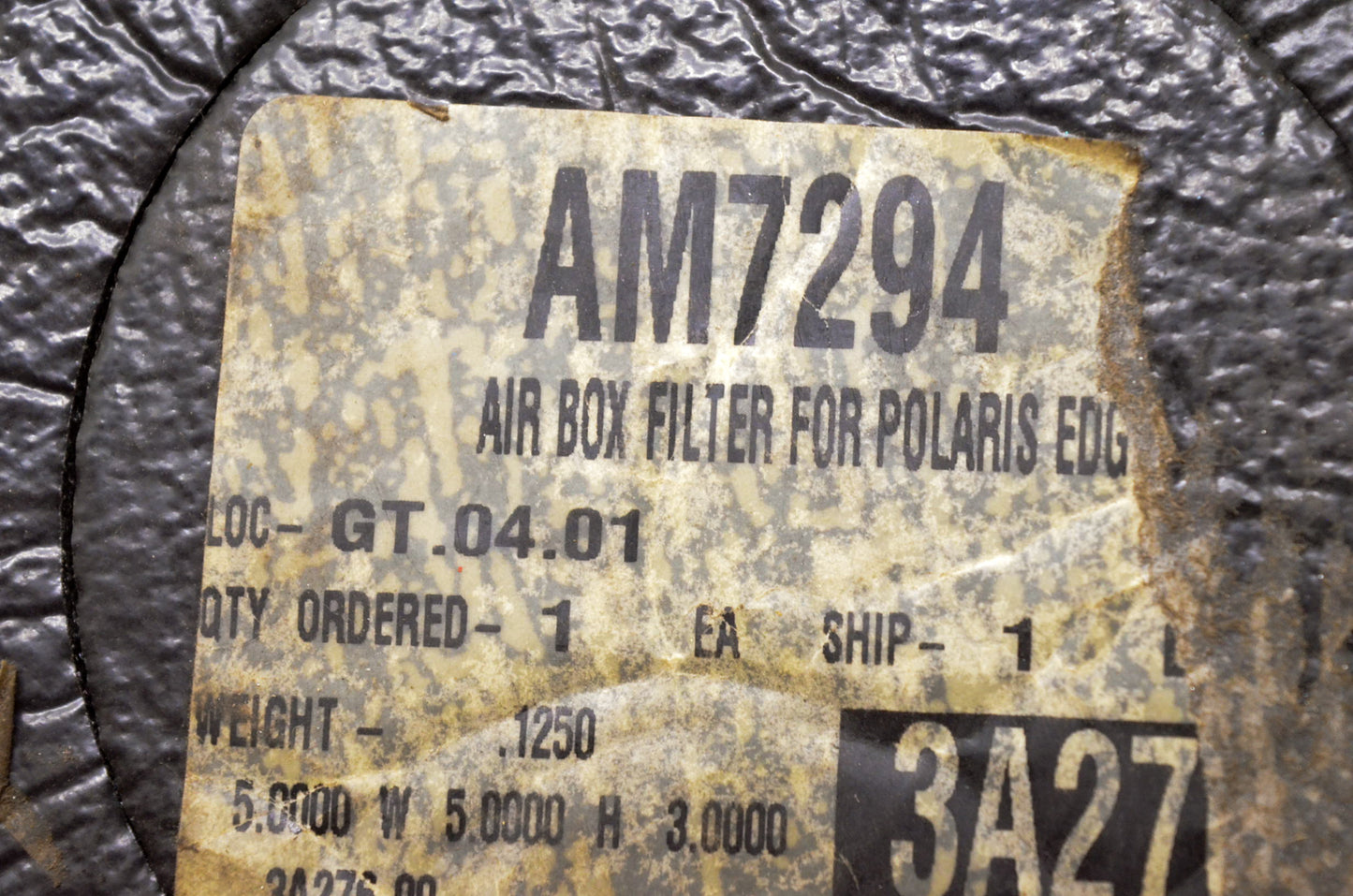 OEM Polaris AM7294 Airbox Filter NOS