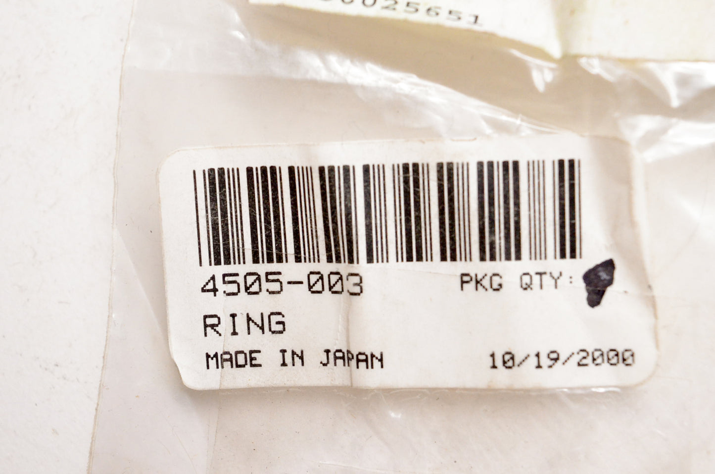 Arctic Cat 4505-003 Carburetor Ring NOS