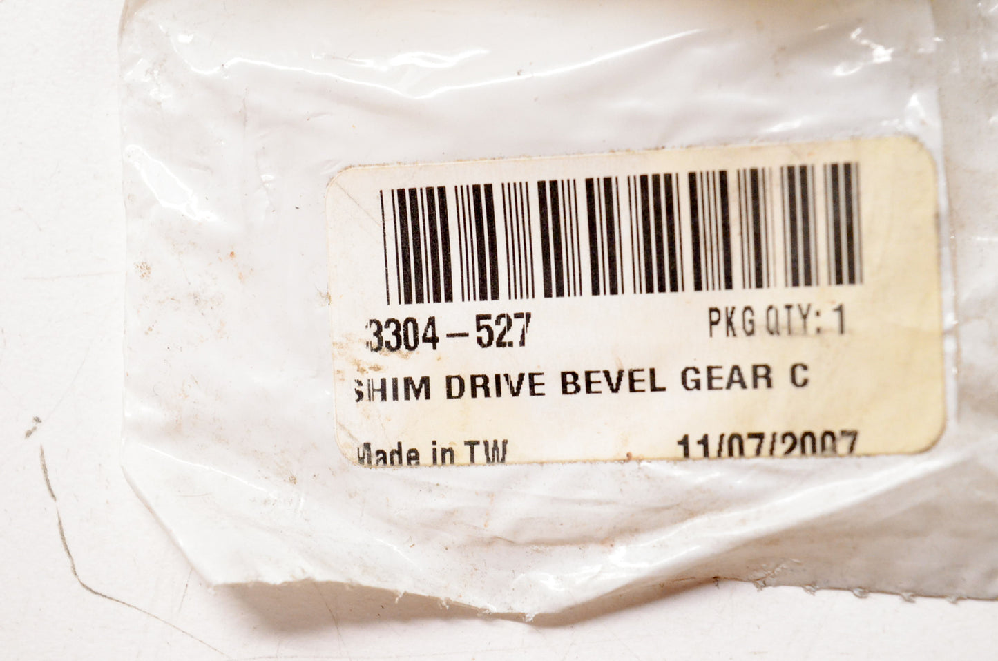 Arctic Cat 3304-527 Drive Bevel Gear C Shim NOS
